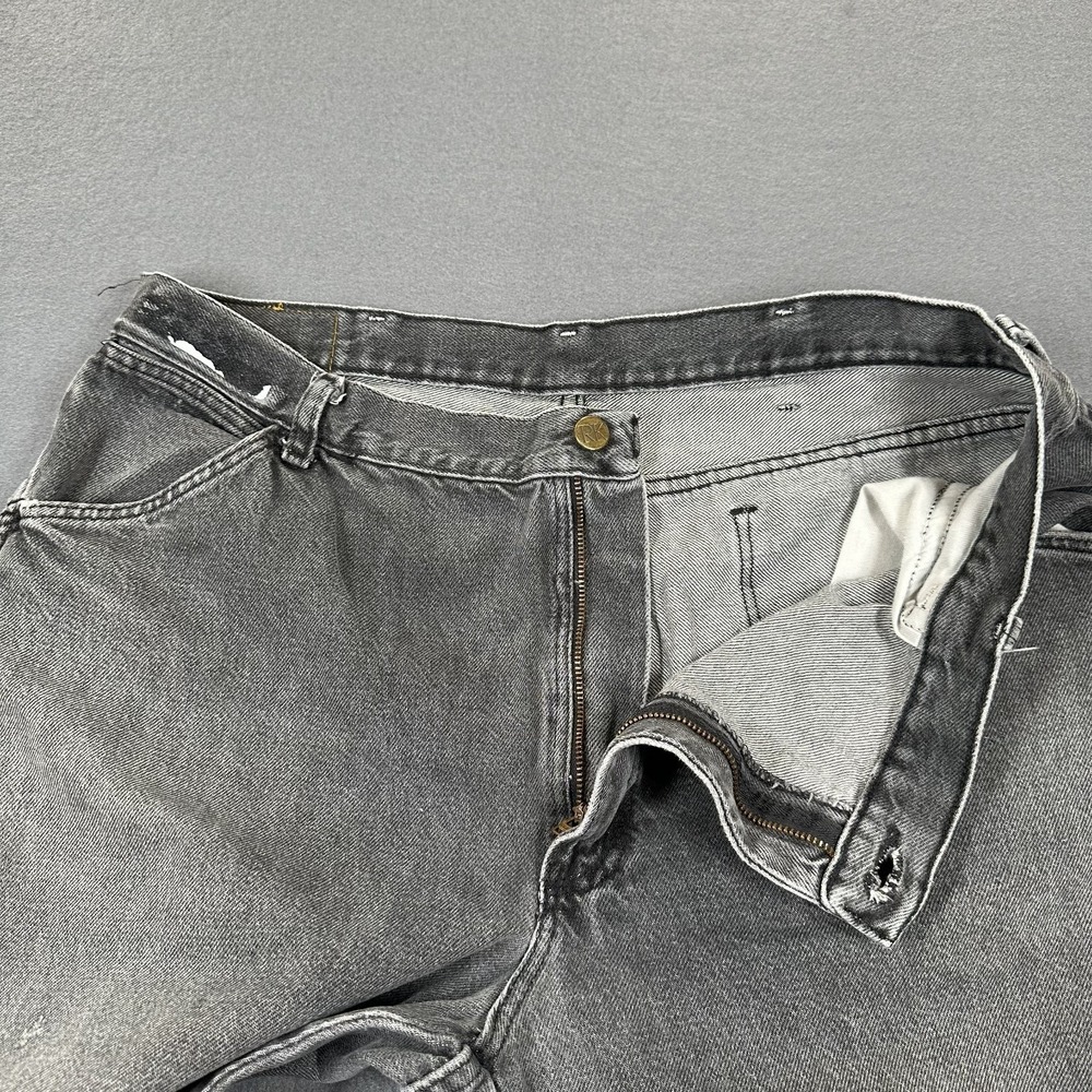 Vintage Y2K Red Kap Jeans Mens Gray Denim Straight Leg Relaxed Fit 5-Pockets - Picture 3 of 9